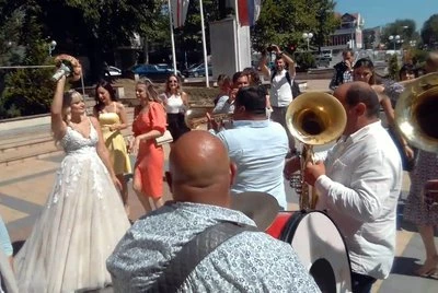 Trubači orkestar Marka Danića