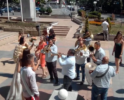 Trubači orkestar Marka Danića